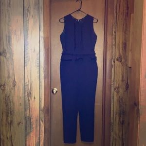Adelyn Rae Navy Jumpsuit
